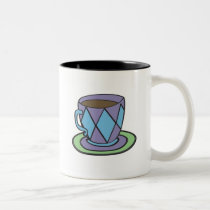 Purple Teacup Mug
