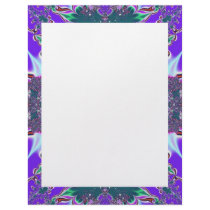 purple teal letterhead by DonnaGrayson purple teal letterhead