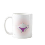 Purple teapot and lingerie mugs