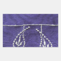 purple textile background sticker