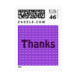 purple Thanks Stamps