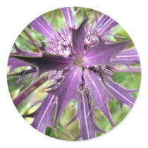 Purple Thistle Sticker