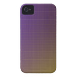 Purple to Gold Pattern iPhone 4 Case