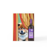 PURPLE TONGUE PINOT by Sandra Miller cards