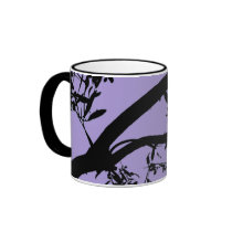 Purple Tree Branches Mousepad mugs