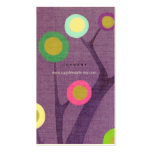 Purple Tree Business Card business cards
