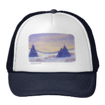 Purple Trees Hat