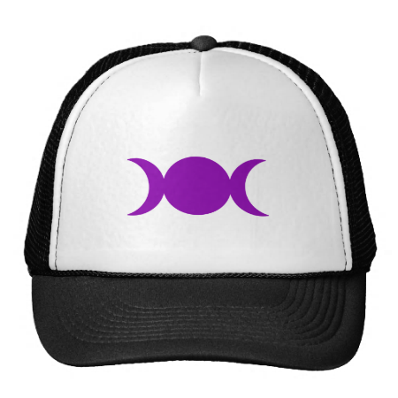 Purple Triple Goddess Hat