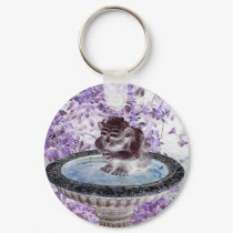 Purple Troll Keychain