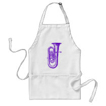 Purple Tuba Aprons