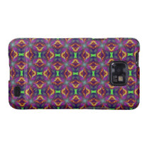 Purple Tulip Fractal Patterned Samsung Galaxy S Case