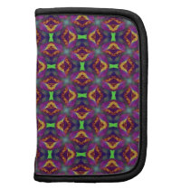Purple Tulip Fractal Patterned Organizers