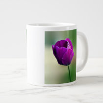 Purple Tulip Jumbo Mugs