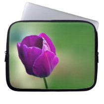 Purple Tulip Laptop Computer Sleeves