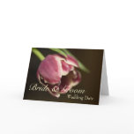 Purple Tulip • Save the Date Card