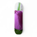 Purple Tulip Skate Board Deck