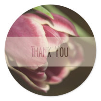 Purple Tulip • Thank You Sticker by SabineStGreetings Purple Tulip • Thank You Sticker