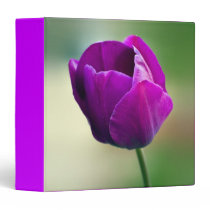 Purple Tulip Vinyl Binders