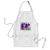 Purple Tulips Aprons