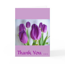 Purple Tulips Cards