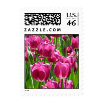 Purple Tulips stamps