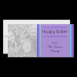 purple turquoise Happy Easter