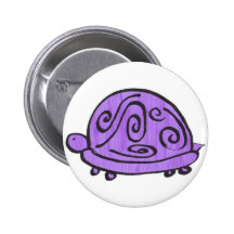 Purple Turtle Button