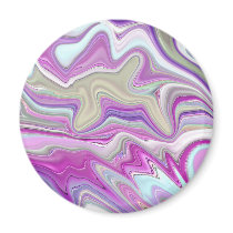 Purple Twist magnets by dndartstudio Purple Twist magnets