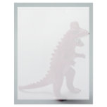 Purple Tyrannosaurus Rex Letterhead Design