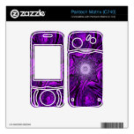 purple vector a skins for pantech matrix