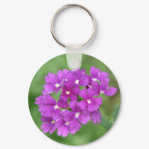 Purple Verbena keychains by princessklb07 Purple Verbena keychains