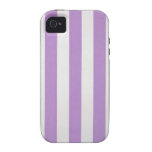 Purple verticle stripes wallpaper, 1900-1915 casemate cases