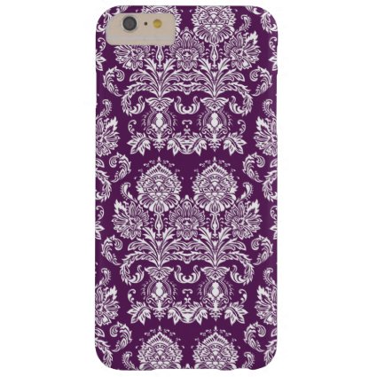 Purple Victorian Damask iPhone 6 Plus Case