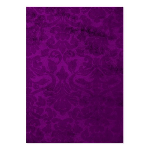Purple Vintage Background Earring Cards Business Card (back side)