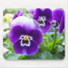 standard_mousepad - Purple Violas mousepad