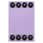 Purple Violet stationery