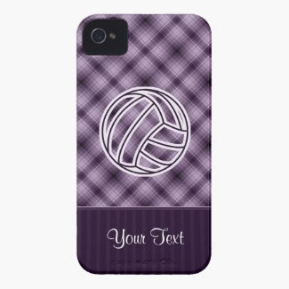 Purple Volleyball iPhone 4 Case-Mate Case