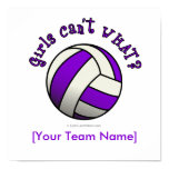 Purple Volleyball Posters