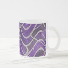 purple wall abstract coffee mugs