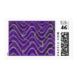 purple wall abstract stamp