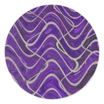purple wall abstract stickers