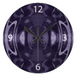 Purple Wall Clock