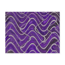 purple wall postcards