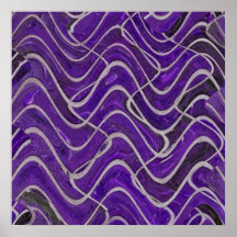 purple wall posters