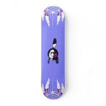 Purple War Paint Skateboard