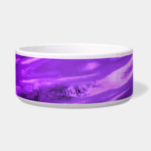 Purple Water Dog Water Bowl