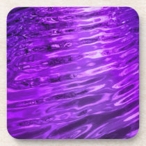 Purple Water Drink Coaster