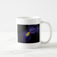 Purple water droplet coffee mugs