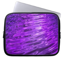 Purple Water Laptop Sleeve