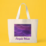 Purple Water Soft Waves Bag bags